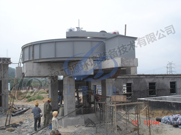 福建泉州某纸业公司浅层气浮设备安装